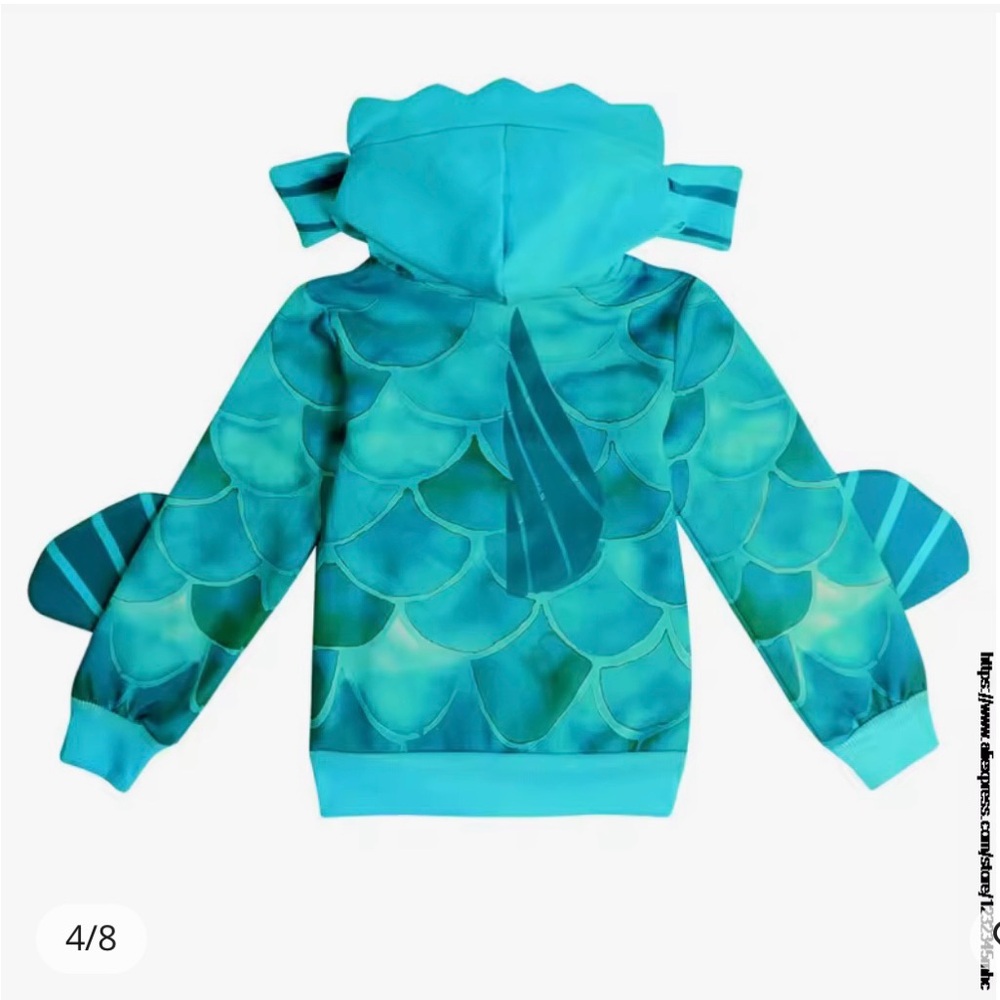 Luca Print Kids Hoodie - Picture 2 of 8
